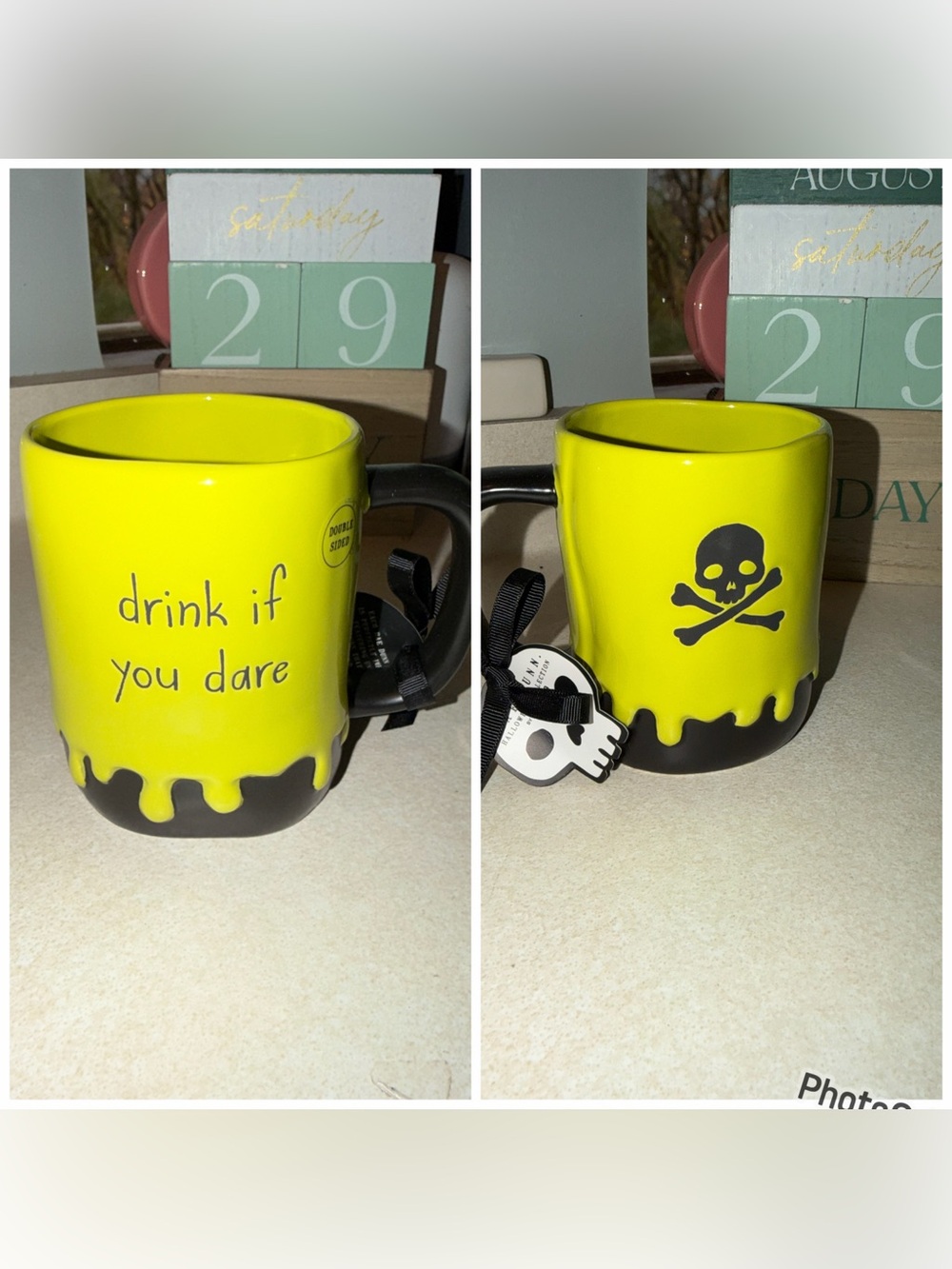 Rae Dunn drink if you dare mug